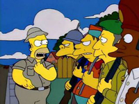 Гомер и комитет бдительности :: Homer the Vigilante