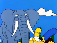 Барт получает слона :: Bart Gets an Elephant